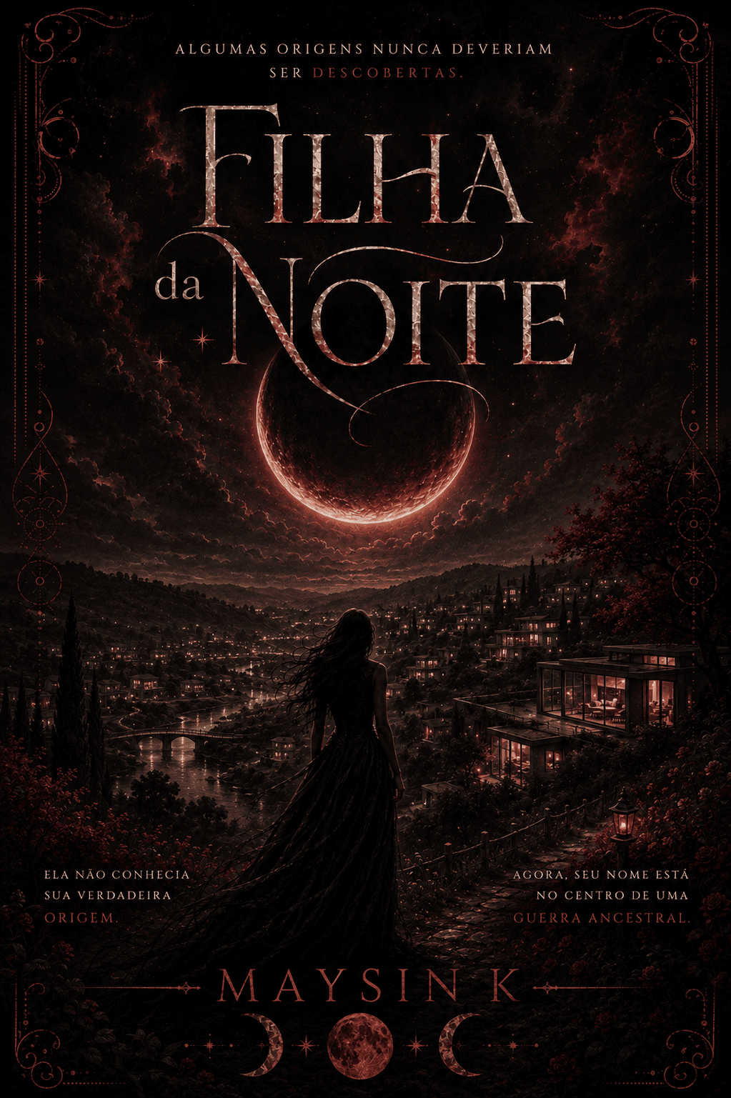Capa de Filha da Noite